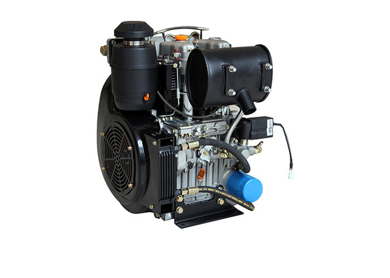 292F 2 실린더 4 치기 고성능 디젤 엔진은 냉각한 20HP 15KW를 바람쐽니다